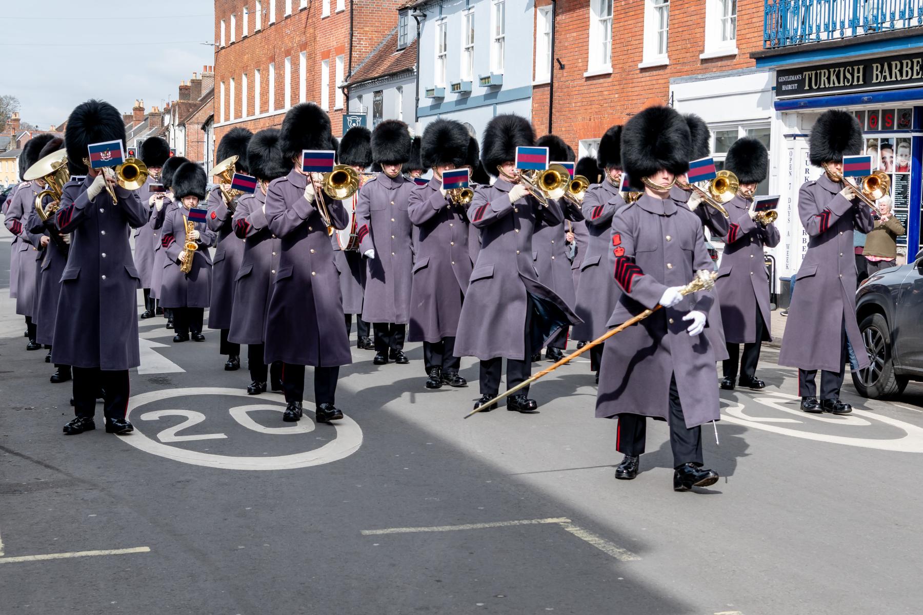 280 (NATO) Sig Sqn Freedom of Wimborne Town 